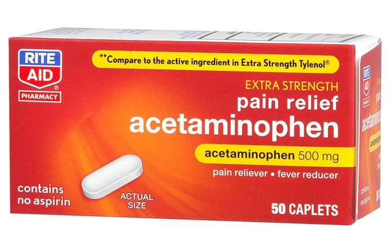 Sử dụng thuốc giảm đau acetaminophen 