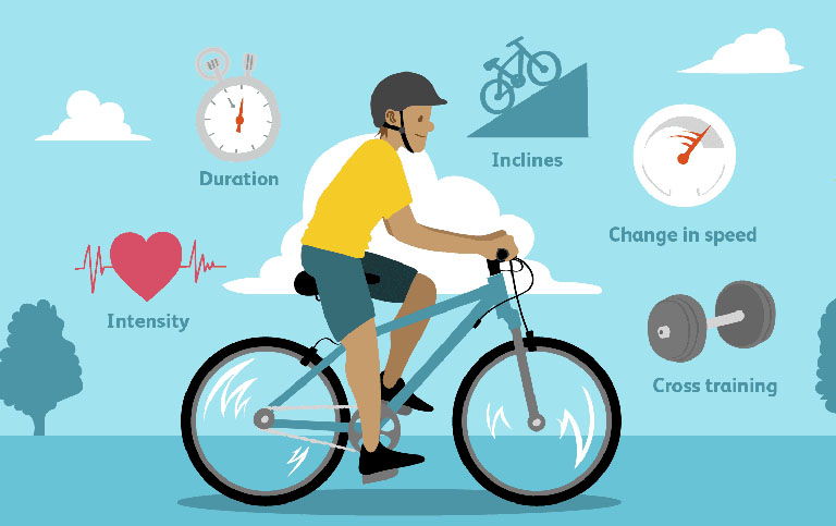 Đạp xe đúng cách có thể giúp cải thiện tình trạng đau do thoát vị đĩa đệm