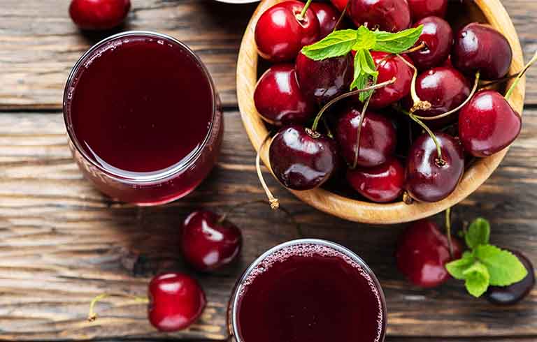 Nước cherry có tác dụng làm giảm lượng acid uric dư thừa trong máu