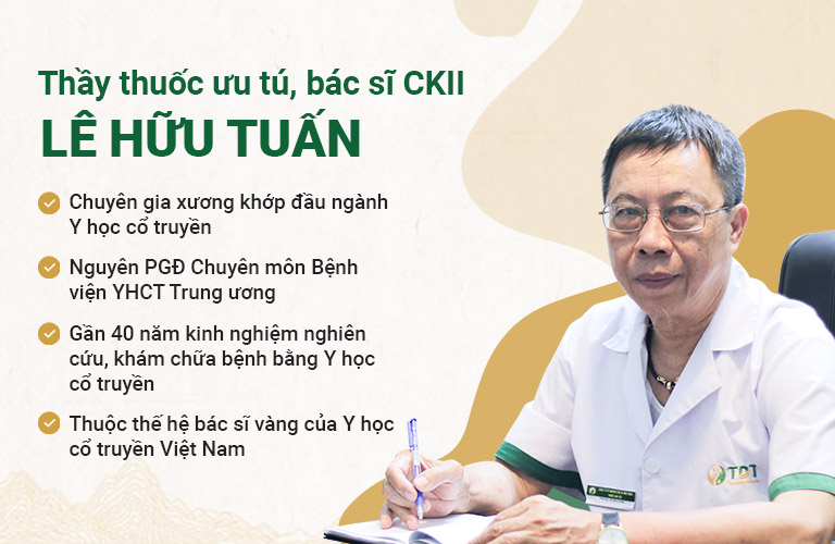 Thầy thuốc ưu tú, bác sĩ CKII Lê Hữu Tuấn