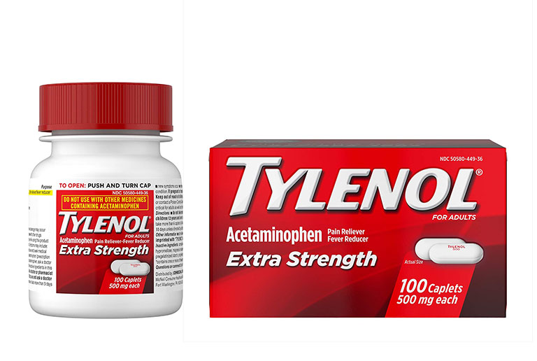 Acetaminophen (Tylenol) được dùng cho người bị đau lưng ở mức độ nhẹ đến trung bình, đau lưng cấp, đau do chấn thương