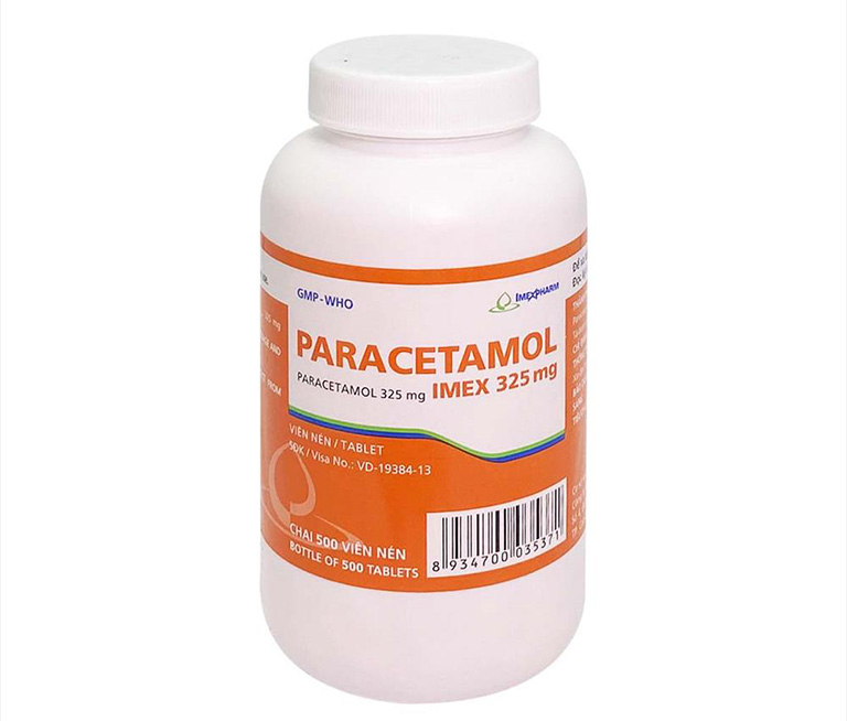 Paracetamol có tác dụng làm dịu cảm giác tê và đau dây thần kinh, đau nhức xương khớp, có hoặc không kèm theo sốt